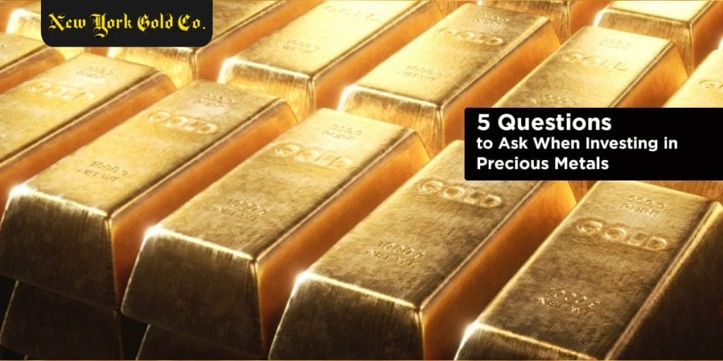 physical bullion like ingots or coins