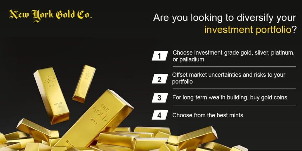 metal bullion coins and bars