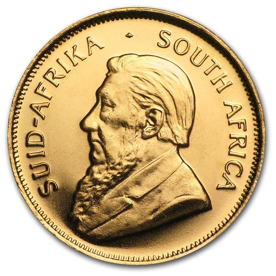 1/10 Oz Gold Coin South African Gold Krugerrand (Varied Year, BU) Varied - Image 2