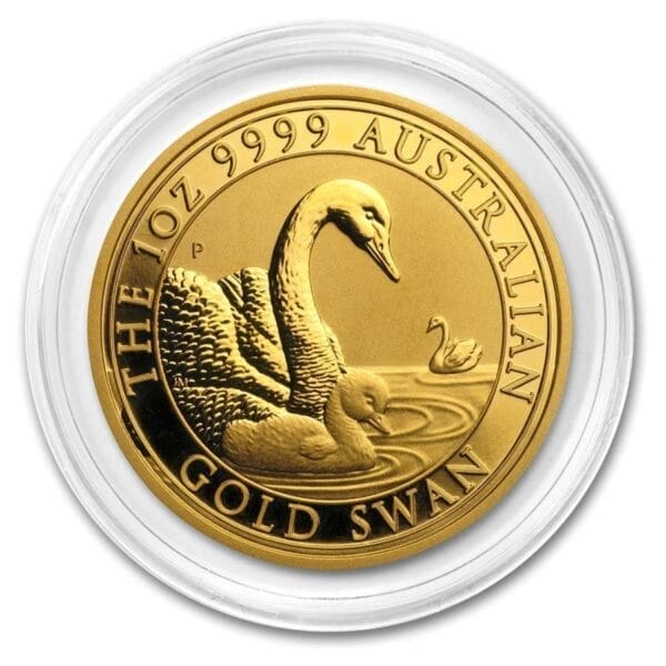 1 Oz Gold Coin 2019 Australia Gold Swan BU - Image 3