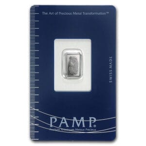 1 Gram Palladium Bar - PAMP Suisse (In Assay)