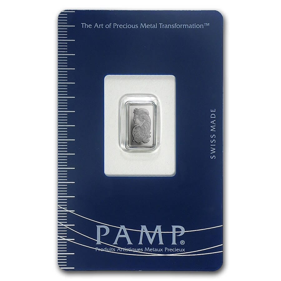1 Gram Palladium Bar - PAMP Suisse (In Assay)