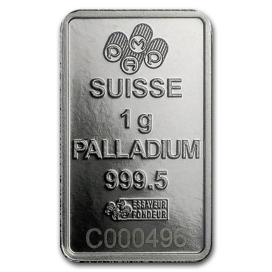 1 Gram Palladium Bar - PAMP Suisse (In Assay) - Image 4
