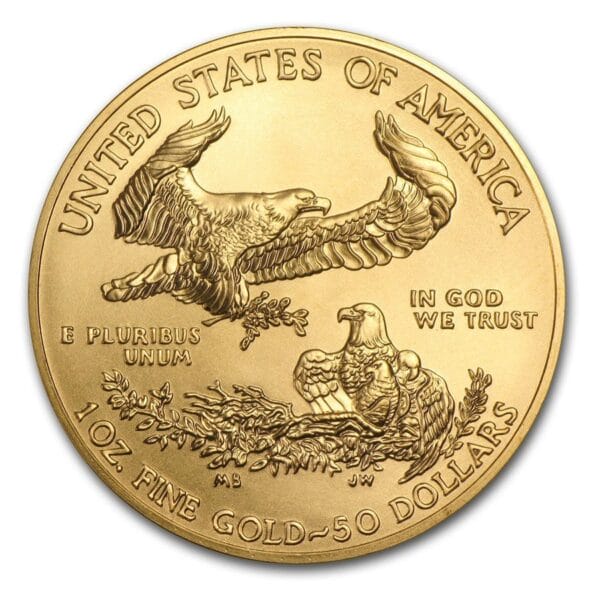 1 Oz Gold Coin American Gold Eagle (Varied Year, BU) - Image 3