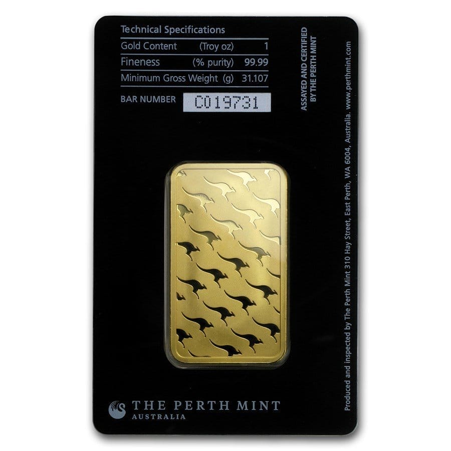 1 Oz Gold Bar - Perth Mint (In Assay) - Image 2