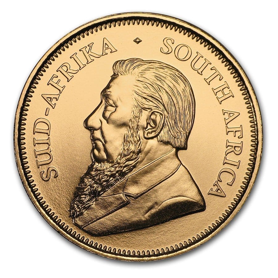 1 Oz Gold Coin 2023 South African Gold Krugerrand (Varied Year, BU) - Image 2