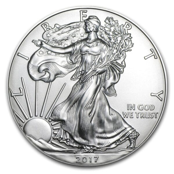 1 Oz Silver Coin American Silver Eagle (BU) - Image 3