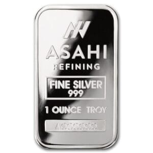 1 Oz Silver Bar - Asahi (Serialised)