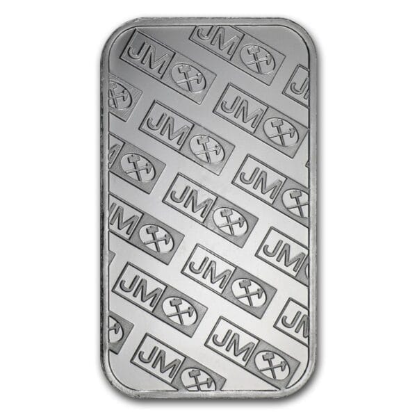 1 Oz Silver Bar - Johnson Matthey - Image 2