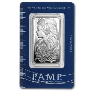 1 Oz Silver Bar Pamp Suisse (In Assay)