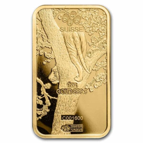 1 Oz Gold Bar - PAMP Suisse Year of the Tiger (In Assay) - Image 4