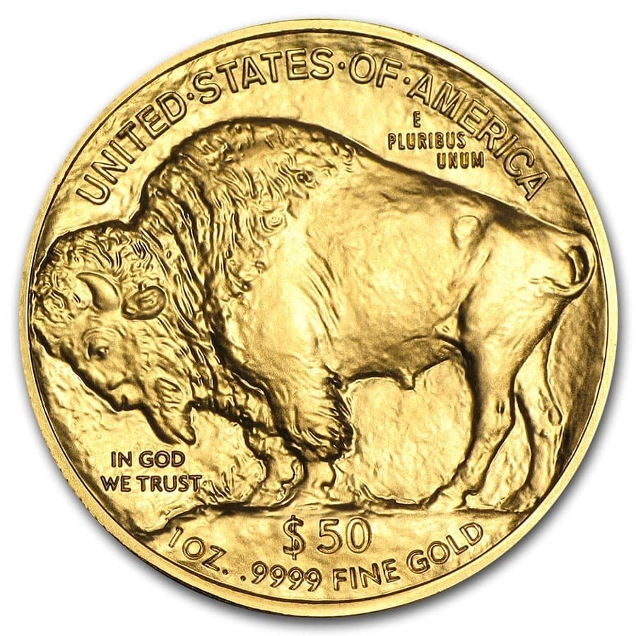 1 Oz Gold Coin Gold American Buffalo BU (Random Year) - Image 2