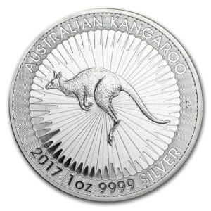 1 Oz Silver Coin Australian Silver Kangaroo (BU)