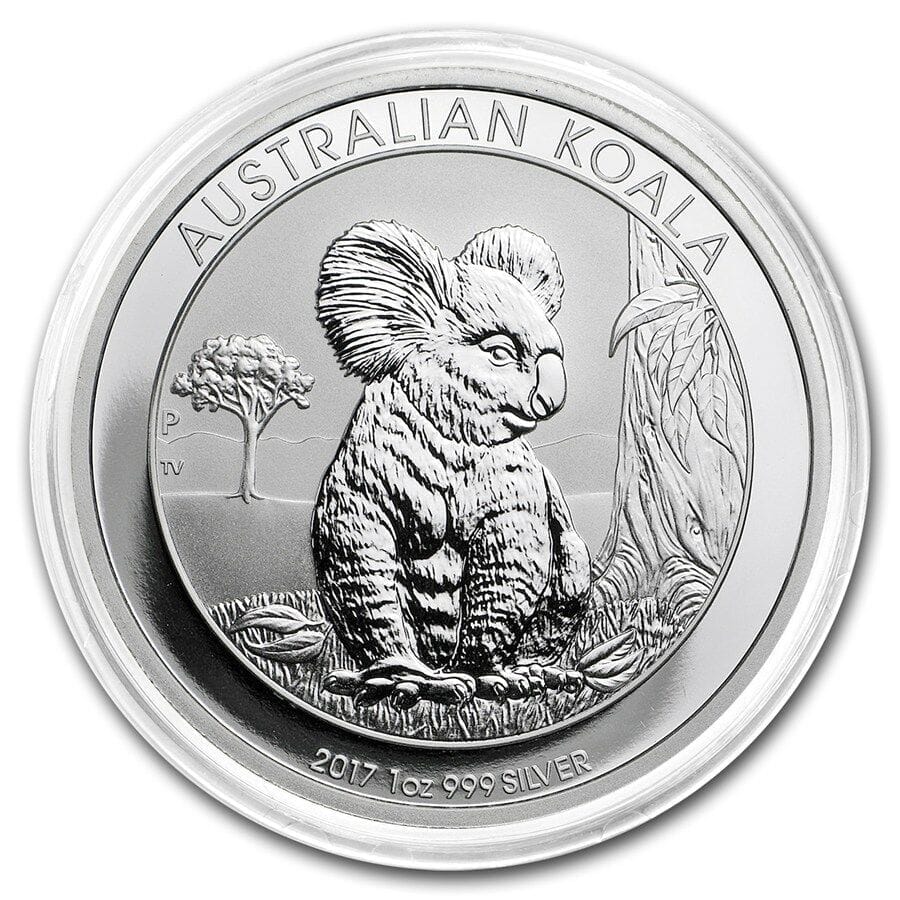 1 Oz Silver Coin Australian Silver Koala (BU) - Image 3