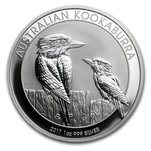 1 Oz Silver Coin Australian Silver Kookaburra (BU)