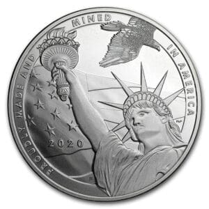 1 Oz Silver Coin True Patriot (Random Year)