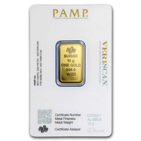 10 Gram Gold Bar - PAMP Suisse Lady Fortuna (w/Assay) - Image 5