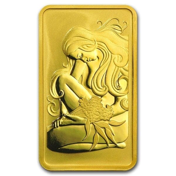 10 Gram Gold Bar - Perth Mint Oriana Design (In Assay) - Image 3