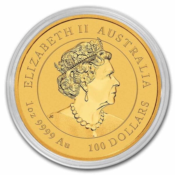 1 Oz Gold Coin 2023 Australia Gold Lunar Rabbit BU (Series III) - Image 5
