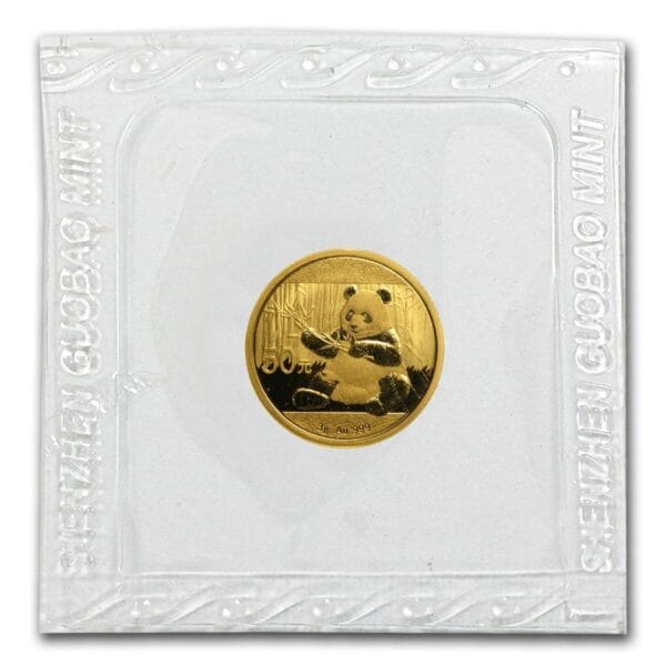 3 Gram Gold Coin Chinese Gold Panda (Varied Year, BU) - Image 3