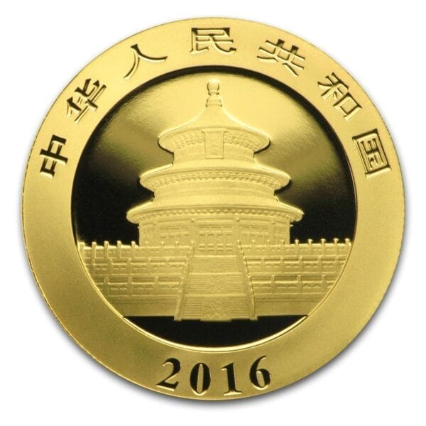 30 Gram Gold Coin Chinese Gold Panda (Varied Year, BU) - Image 4