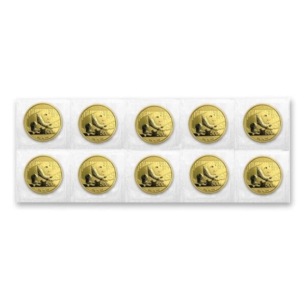 30 Gram Gold Coin Chinese Gold Panda (Varied Year, BU) - Image 2