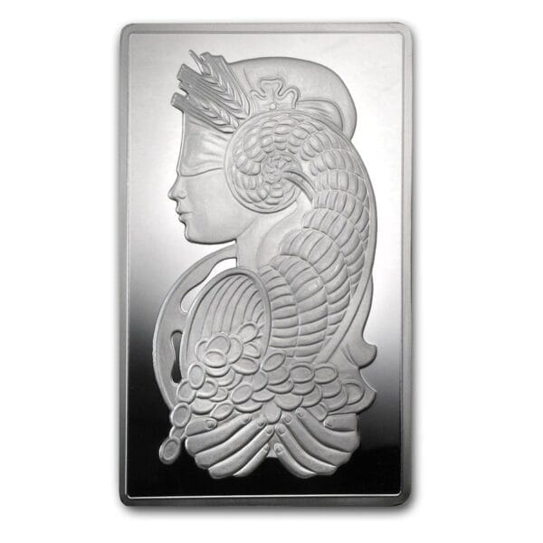 5 Oz Silver Bar - PAMP Suisse (Fortuna, In Capsule w/Assay)