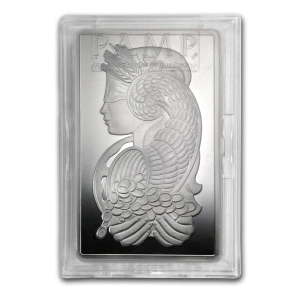 5 Oz Silver Bar - PAMP Suisse (Fortuna, In Capsule w/Assay) - Image 3