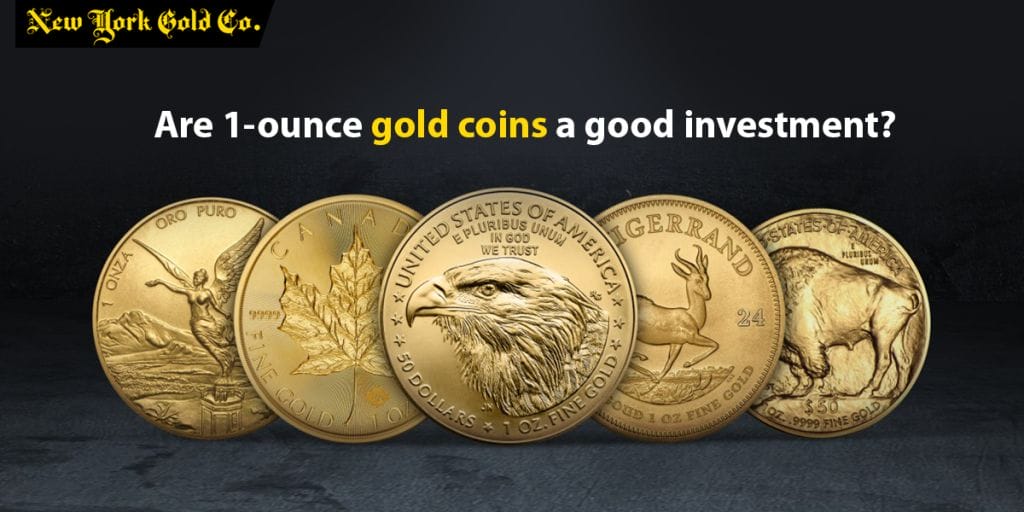 1-ounce gold coins