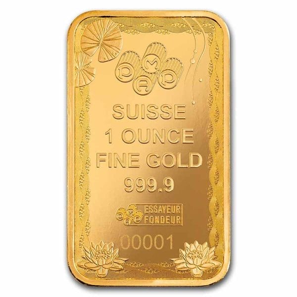 1 Oz Gold Bar - 2025 PAMP Good Luck Koi Fish (Assay) - Image 2