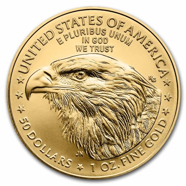 1 Oz Gold Coin 2025 American Gold Eagle BU