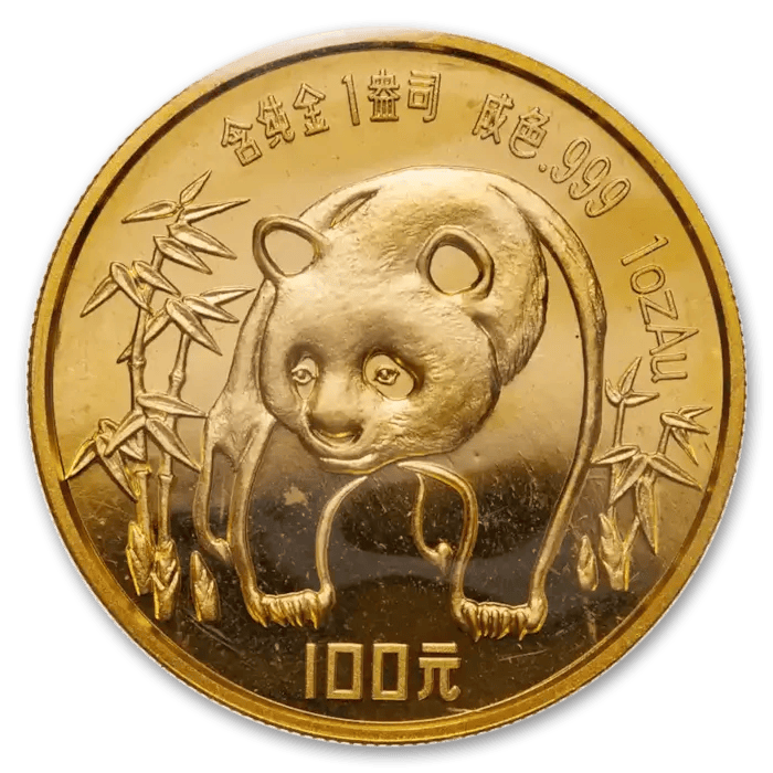 1 Oz Gold Coin Chinese Gold Panda (Varied Year, BU)